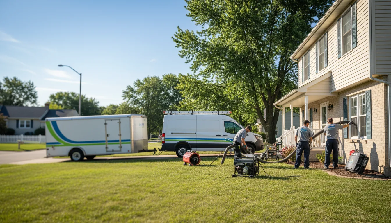 Flooded Basement Restoration And Cleanup With Repair in Emerson, NE near me